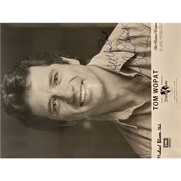 Dukes of Hazzard Tom Wopat signed photo