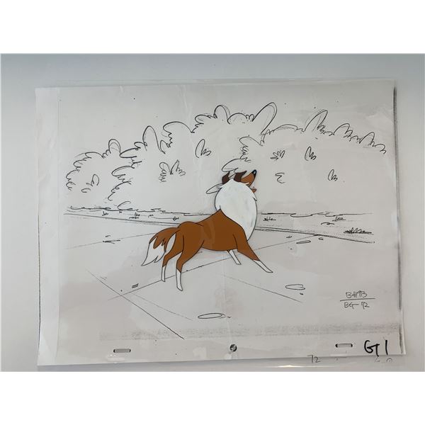 Original cartoon artwork sericel