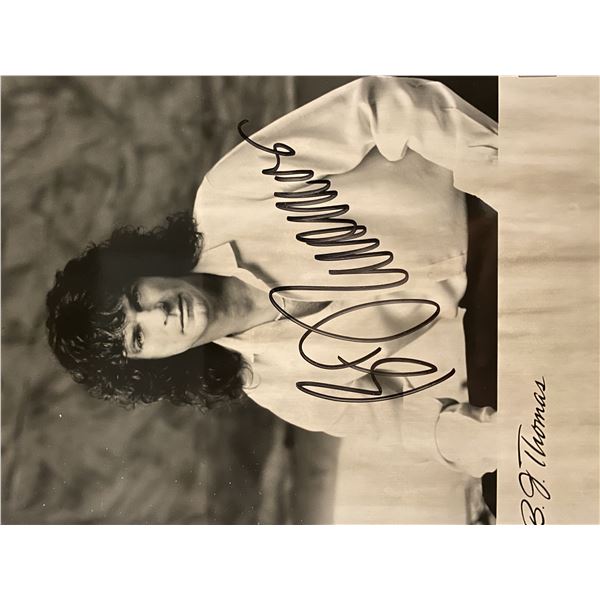 B. J. Thomas signed photo