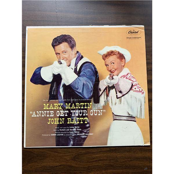 Annie Get Your Gun Mary Martin & John Raitt Album