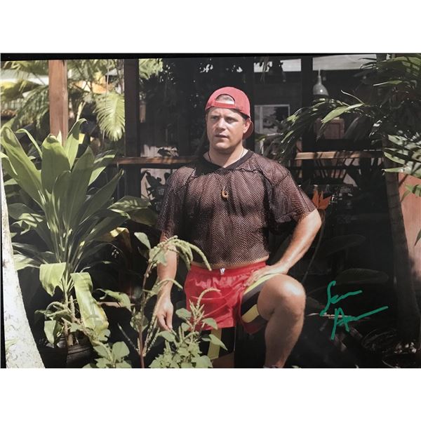 SEAN ASTIN SIGNED 50 FIRST DATES 8 X  10 (WWOC COA)