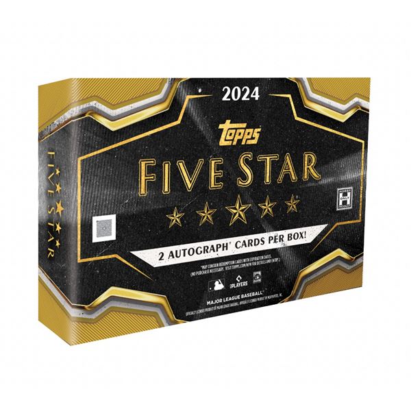 2024 TOPPS FIVE STAR BASEBALL HOBBY BOX SEALED