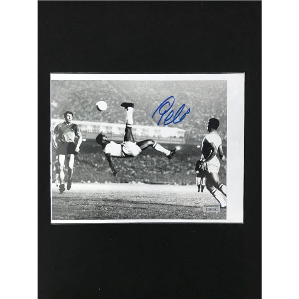 PELE SIGNED 8 X 10 (AUTHENTICATION DIRECT COA)