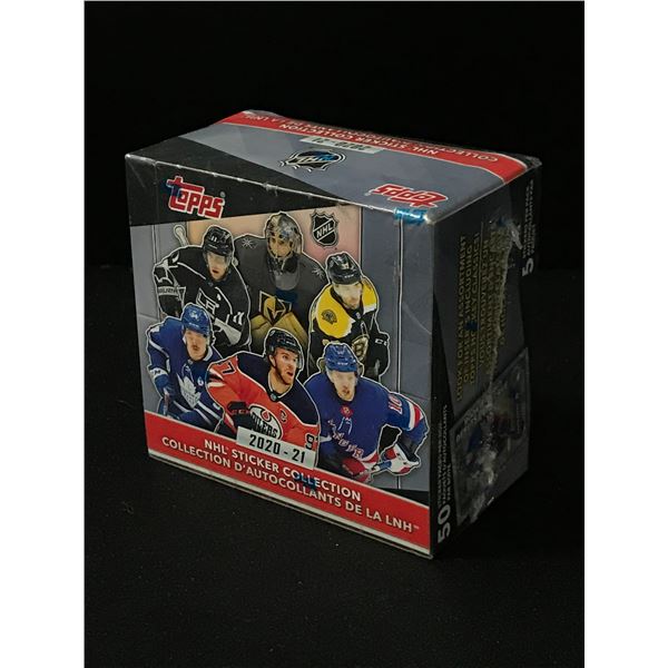 2020-21 TOPPS HOCKEY RETAIL BOX