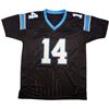 Image 3 : SAM DARNOLD SIGNED CAROLINA PANTHERS FOOTBALL JERSEY (BECKETT COA)