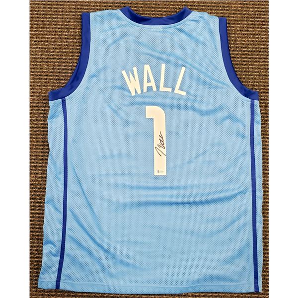 JOHN WALL SIGNED HOUSTON ROCKETS BASKETBALL JERSEY (BECKETT COA)