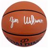 Image 1 : ZION WILLIAMSON SIGNED SPALDING BASKETBALL (FANATICS COA)