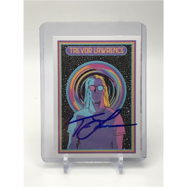 TREVOR LAWRENCE SIGNED TRADING CARD (RED CARPET COA)