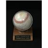 Image 1 : JOE CARTER SIGNED BASEBALL IN DISPLAY CASE