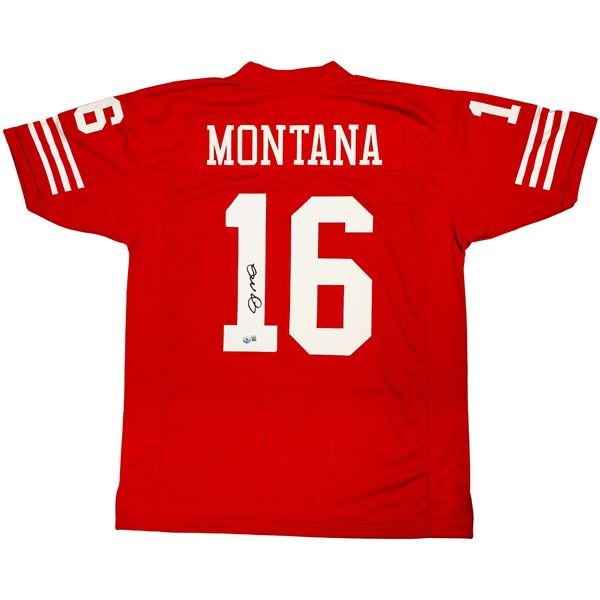 JOE MONTANA SIGNED SAN FRANCISCO 49ERS JERSEY