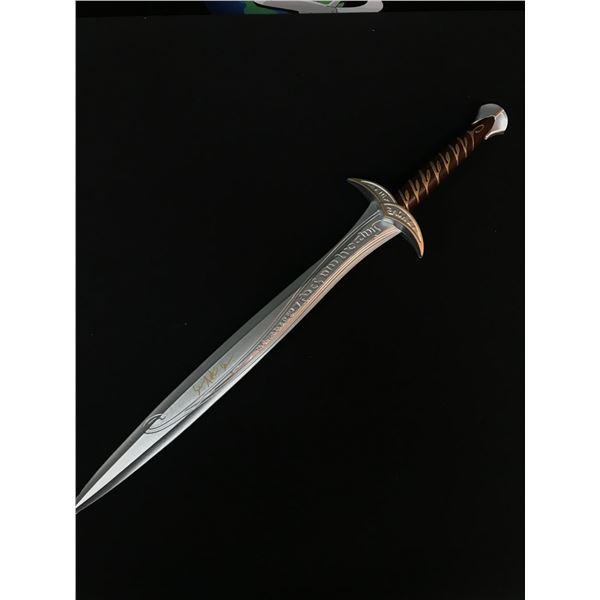 SEAN ASTIN SIGNED LORD OF THE RINGS STING SWORD INSCRIBED "SAM" (WWOC COA)