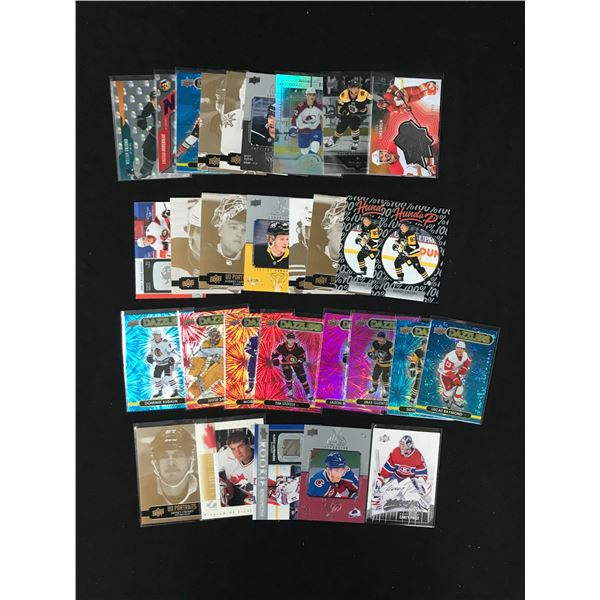 NHL UPPER DECK INSERTS AND ROOKIE CARDS LOT