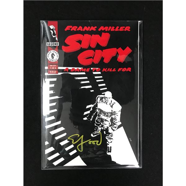 ELIJAH WOOD SIGNED SIN CITY COMIC BOOK (WWOC COA)