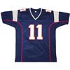 Image 3 : DREW BLEDSOE SIGNED NEW ENGLAND PATRIOTS FOOTBALL JERSEY (BECKETT COA)