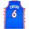 Image 1 : LULIUS ERVING SIGNED PHILADELPHIA 76ERS JERSEY (BECKETT COA)