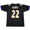 Image 1 : DERICK HENRY SIGNED BALTIMORE RAVENS JERSEY (BECKETT COA)