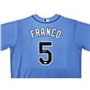 Image 2 : WANDER FRANCO SIGNED TAMPA BAY RAYS BASEBALL JERSEY (BECKETT COA)