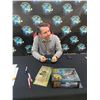 Image 2 : ELIJAH WOOD SIGNED LORD OF THE RINGS ACTION FIGURE INSCRIBED "FRODO" (WWOC COA)