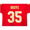Image 2 : CHRISTIAN OKOYE SIGNED KC CHIEFS FOOTBALL JERSEY (BECKETT COA)
