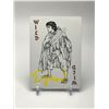 Image 1 : ELIJAH WOOD SIGNED PLAYING CARD WWOC COA