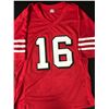 Image 3 : JOE MONTANA SIGNED SAN FRANCISCO 49ER CAREER STAT JERSEY (JSA COA)