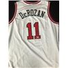 Image 1 : DEMAR DEROZEN SIGNED CHICAGO BULLS JERSEY (BECKETT COA)