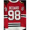 Image 1 : NEW WITH TAGS CONNOR BEDARD CHICAGO BLACKHAWKS FANATICS JERSEY