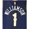 Image 2 : ZION WILLIAMSON SIGNED NEW ORLEANS PELICANS JERSEY (FANATICS COA)