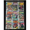 Image 1 : LOT OF 9 CONAN COMICS (MARVEL COMICS)