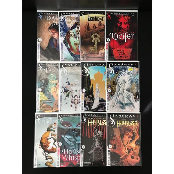 LOT OF 12 COMICS VARIOUS TITLES (SANDMAN COMICS)