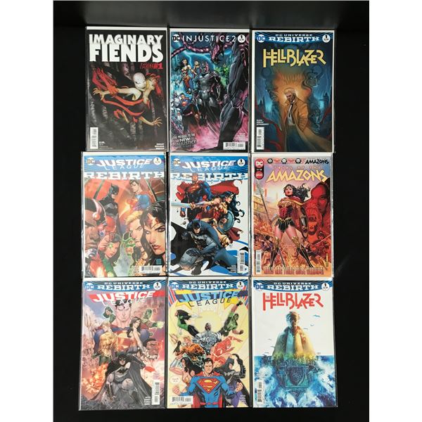 LOT OF 9 COMICS VARIOUS TITLES (DC COMICS)