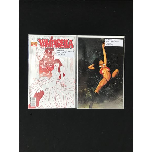 LOT OF 2 VAMPIRELLA COMICS (DYNAMITE COMICS)