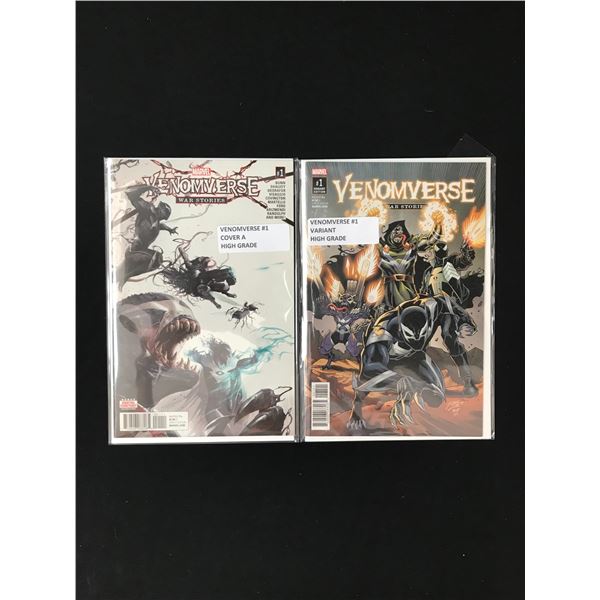 LOT OF 2 VENOMVERSE COMICS (MARVEL COMICS)