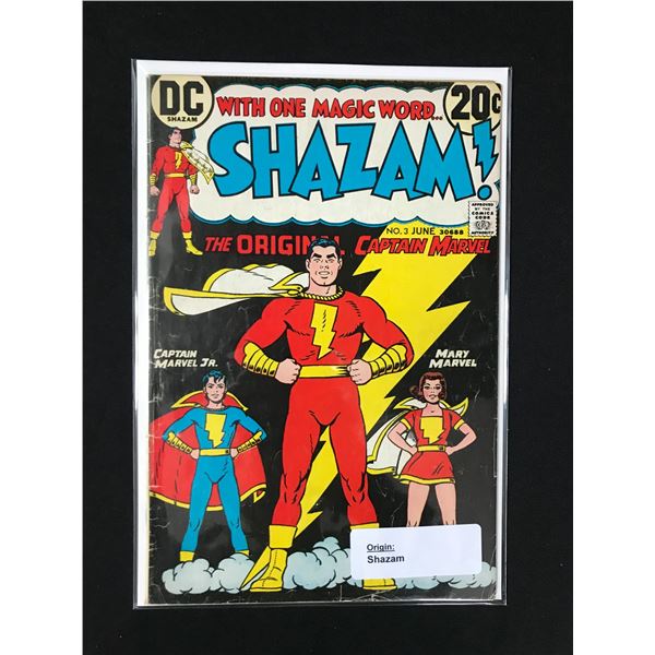 DC COMICS NO.3 SHAZAM
