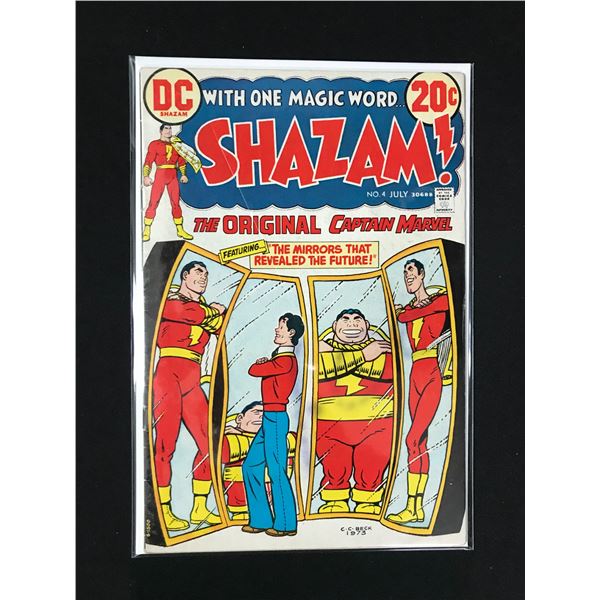 DC COMCIS NO.4 SHAZAM
