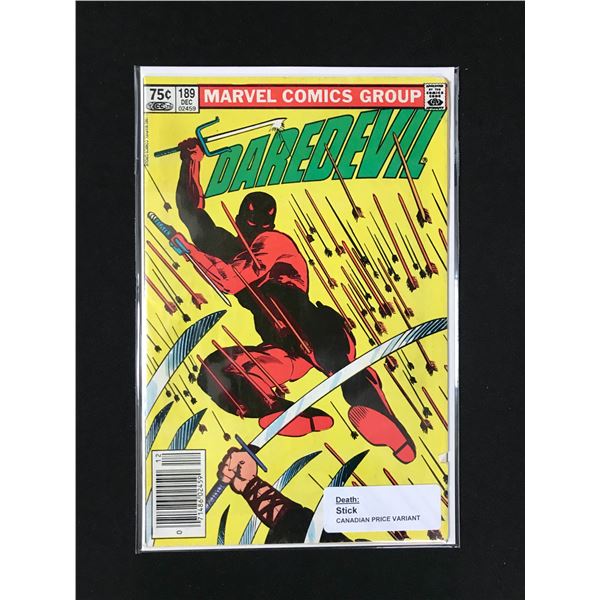 MARVEL COMICS NO.189 DAREDEVIL