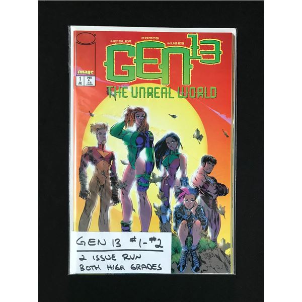 IMAGE COMICS NO.1-2 GEN 13 (2 ISSUE RUN)