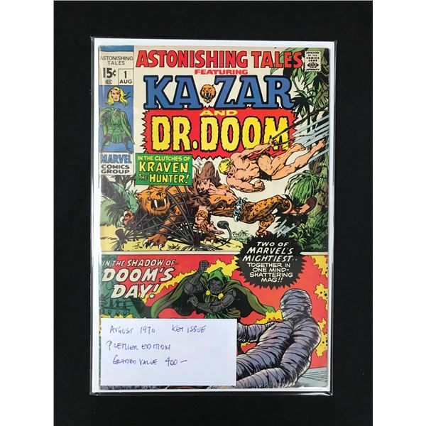 MARVEL COMICS NO.1 KAZAR AND DR.DOOM