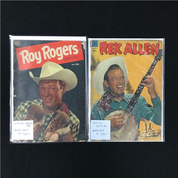 LOT OF 2 COMICS VARIOUS TITLES (DELL COMICS)