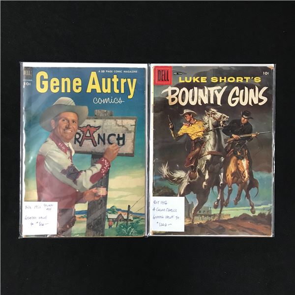 LOT OF 2 COMICS VARIOUS TITLES (DELL COMICS)