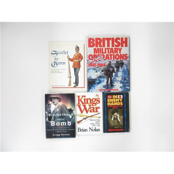 ASSORTED MILITARY BOOK LOT