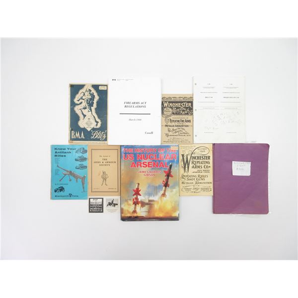 ASSORTED MILITARY BOOK, ETC. LOT