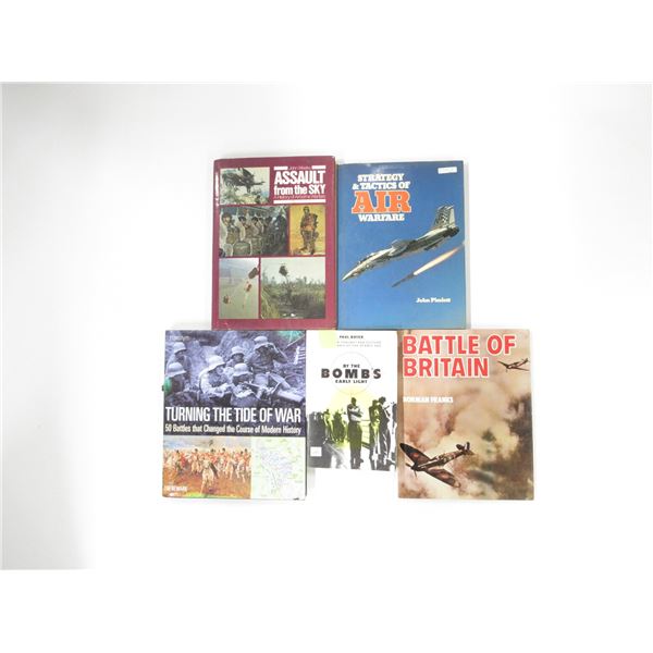 ASSORTED MILITARY BOOK LOT
