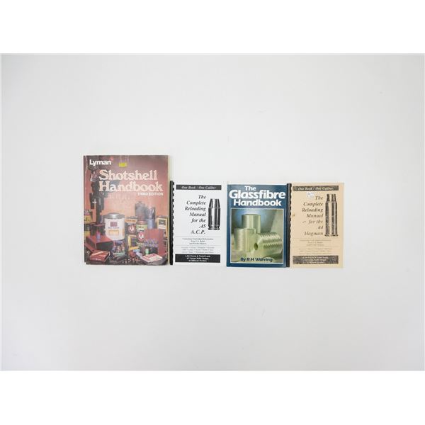 ASSORTED RELOADING, ETC. BOOK LOT