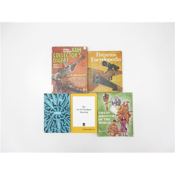 ASSORTED GUN BOOK LOT