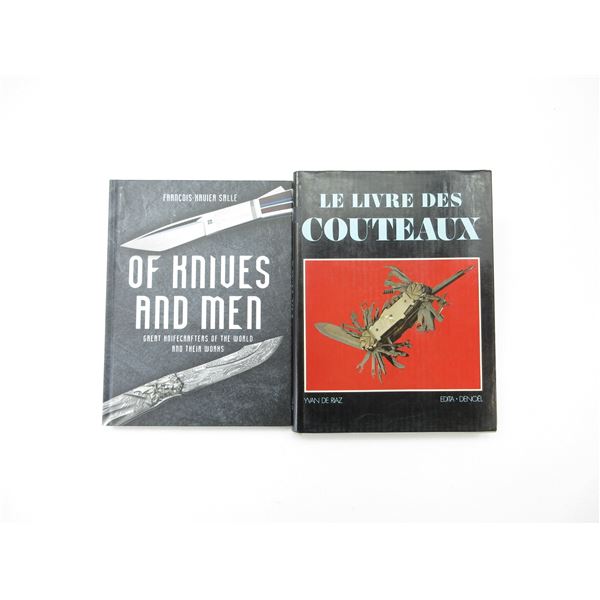 ASSORTED KNIFE BOOK LOT