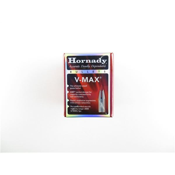 HORNADY V-MAX 6MM CALIBER BULLETS LOT