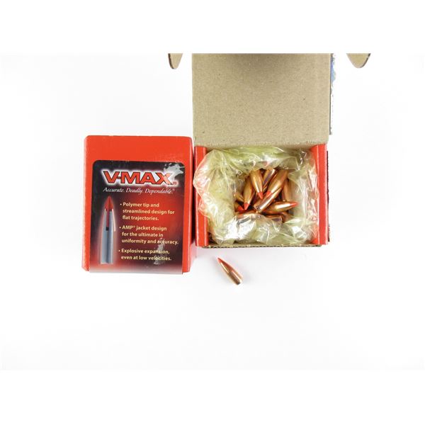 HORNADY V-MAX 6MM CALIBER BULLETS LOT