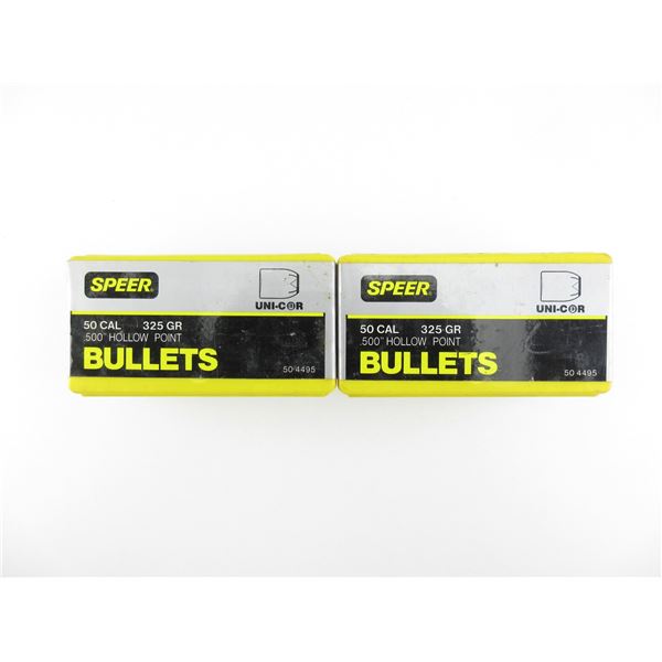 SPEER .50 CALIBER BULLETS LOT
