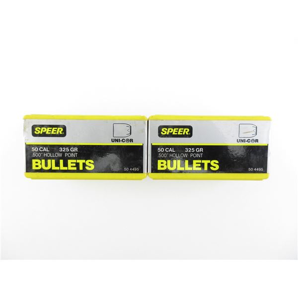 SPEER .50 CALIBER BULLETS LOT